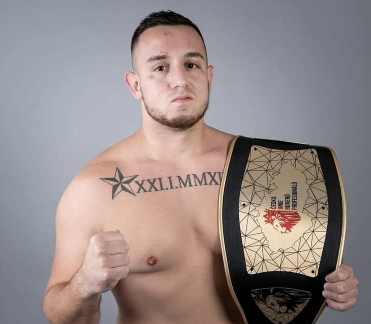 mistr ČR boxu Pavel Albrecht vítězství