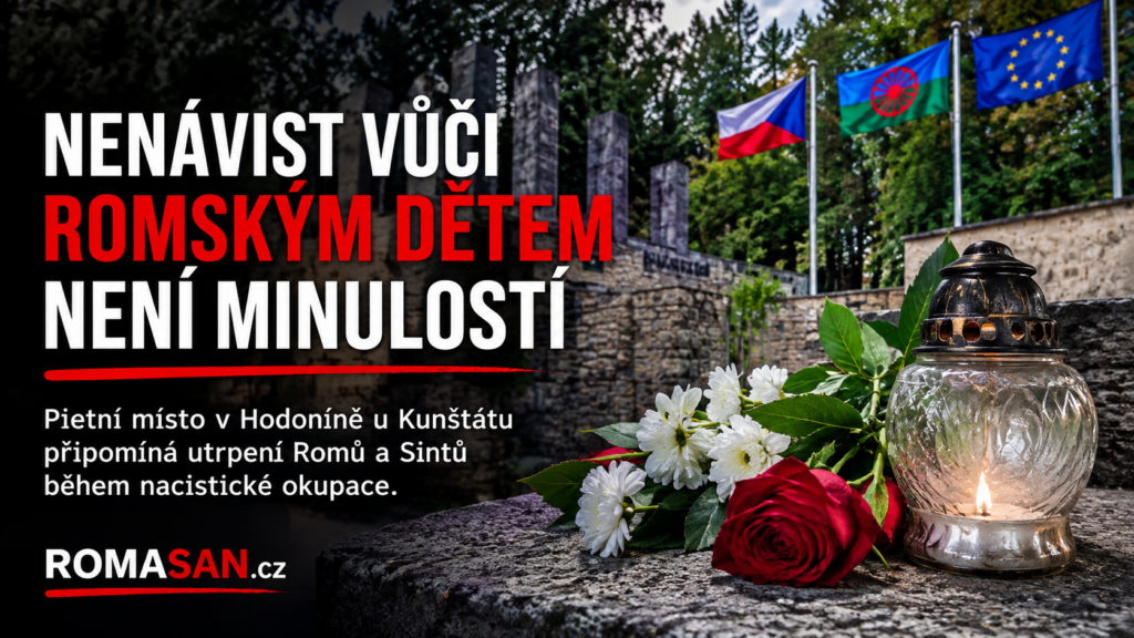 Nenávist vůči romským dětem není minulostí – pietní připomínka v Hodoníně u Kunštátu