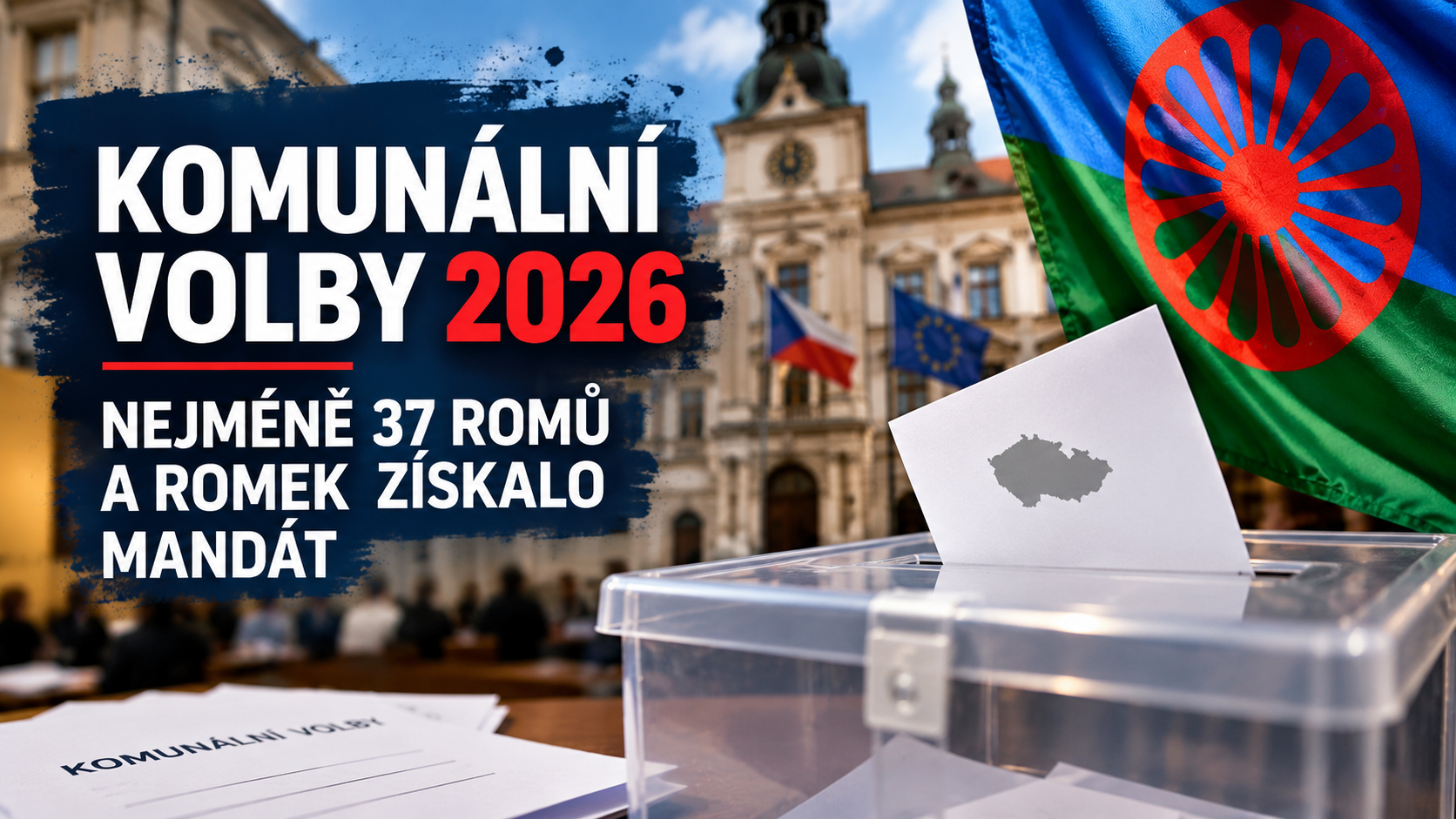 Komunální volby 2026 – nejméně 37 Romů a Romek získalo mandát